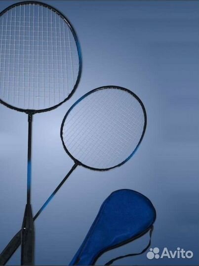 Ракетки для бадминтона с чехлом для переноски