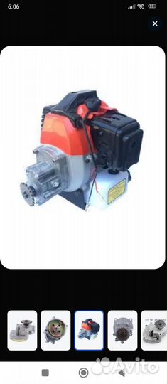 Редуктор понижающий для триммера