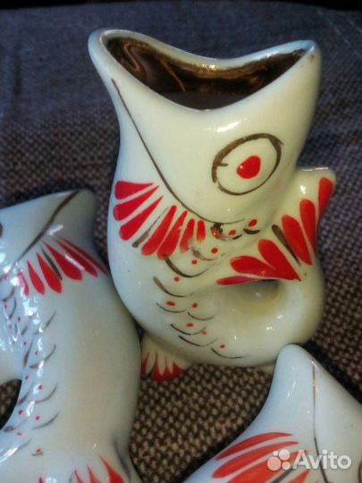 Сервиз рыба СССР