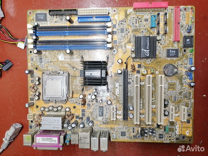 Материнские платы с процессорами