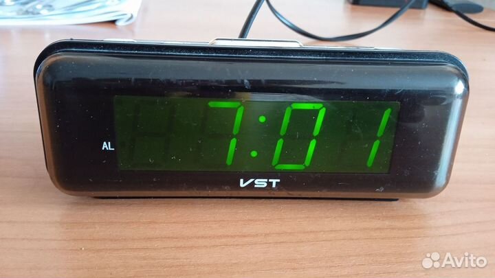 Настольные электронные часы-будильник VST-738 т