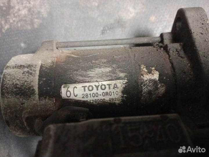 Стартер Toyota Verso 1AD-FTV 2010