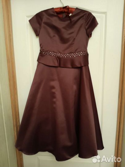 Платье для стройной девушки, для девочки