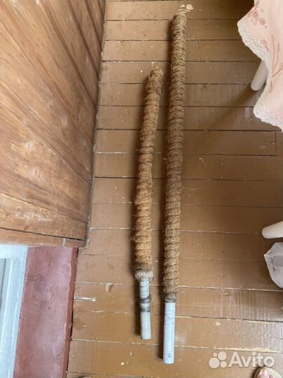 Кокосовые опоры для цветов