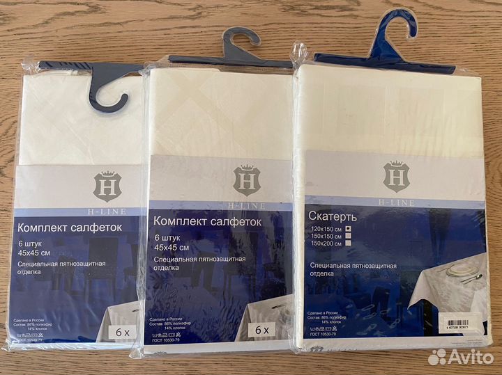 Скатерть 120*150, комплект салфеток 45*45