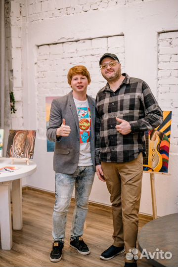 Мастер класс по рисованию. Арт вечеринка