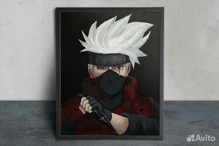 Картина на холсте Аниме