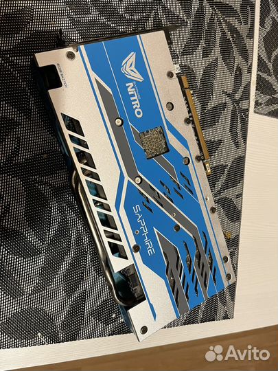 Видеокарта rx580 8gb sapphire nitro