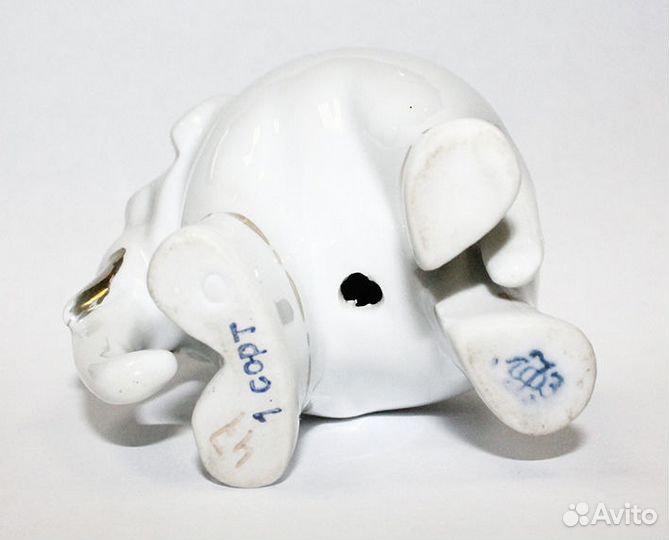 Статуэтка. Слон. Фарфор. лфз