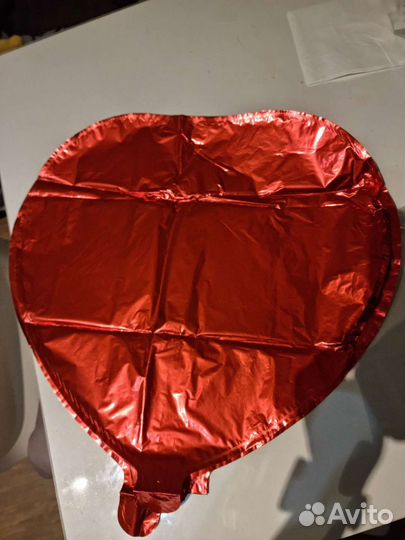 Надувные шарики фольгированные bride, сердце