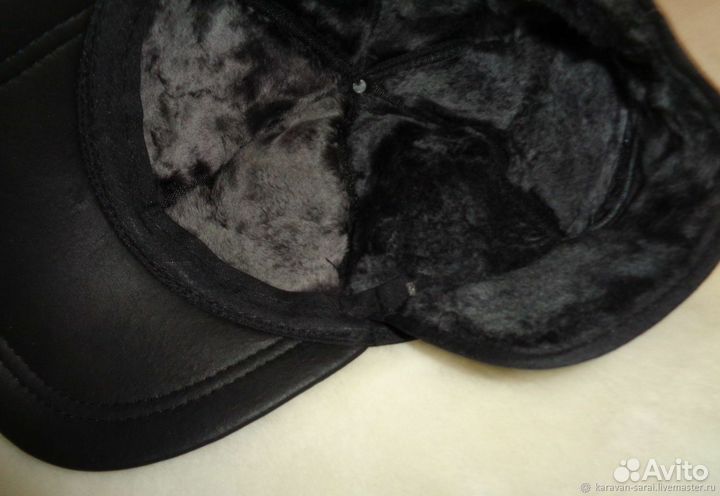 Новые Бейсболка из натурального меха