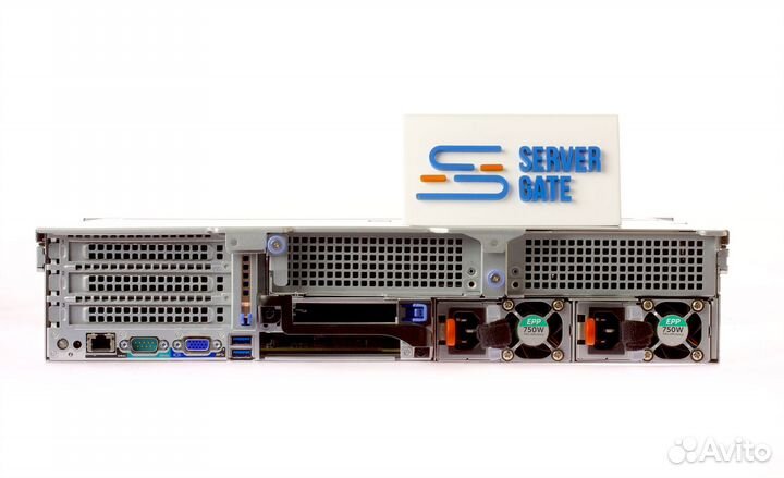 Сервер Dell R740xd 12LFF 2x6230R 128GB