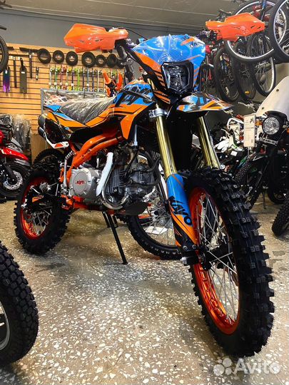 Питбайки Kayo Basic 125 160 250 (автомат, механика