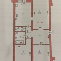 3-к. квартира, 119,9 м², 5/5 эт., Актобе