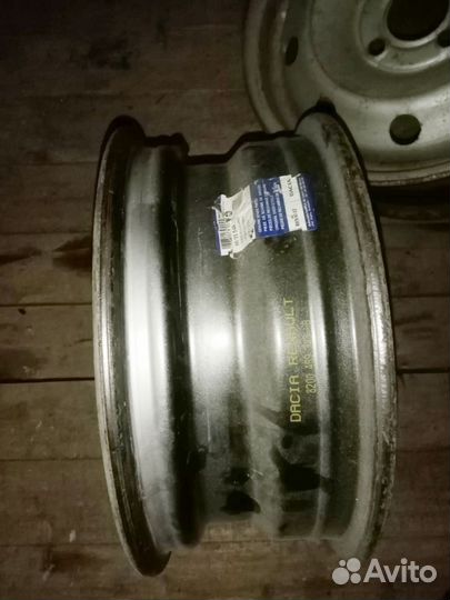 Диски штампованные на Рено Логан 4 штуки r14 4x100