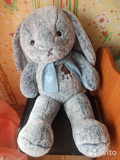 Мягкая игрушка заяц