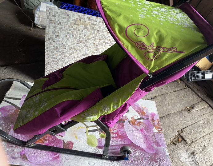 Детские зимние санки