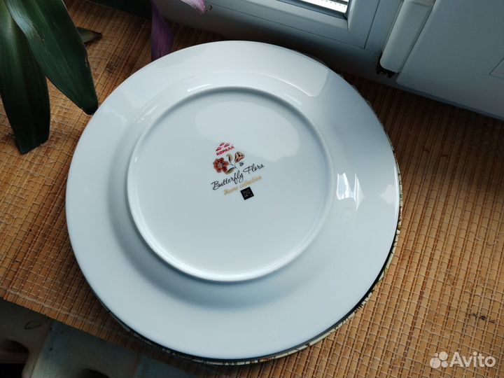 Набор обеденных тарелок фарфор подарочный