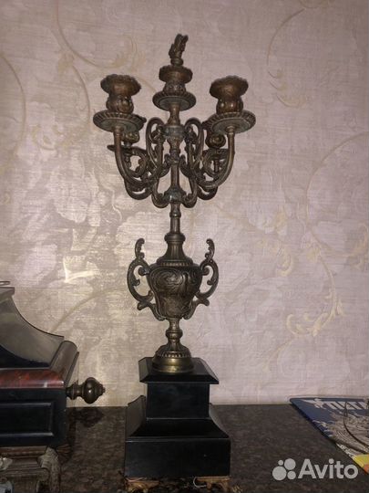 Старинные каминные часы