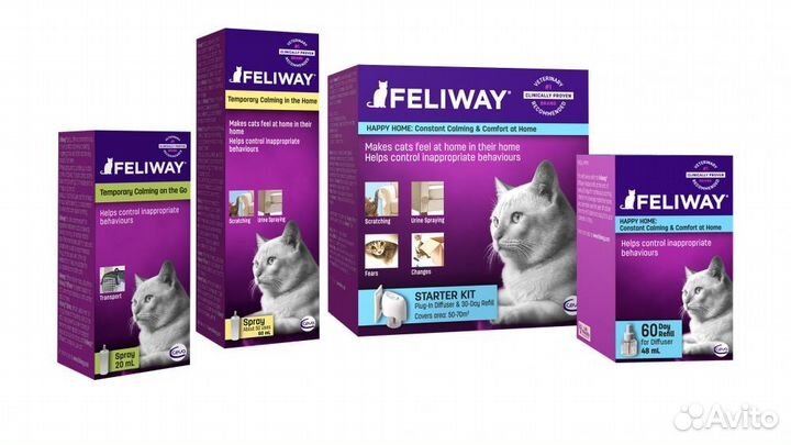 Феромоны для кошек собак Feliway Adaptil