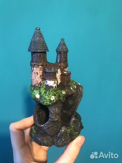 Замок декор аквариум (авито доставкой отправляю)