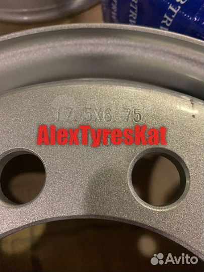 Диск 6.75x17.5 Better 10 отверстий 12 мм ет145 тра