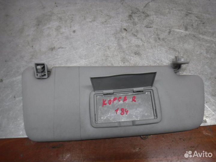 Козырек солнцезащитный правый Opel Corsa D Z12XEP