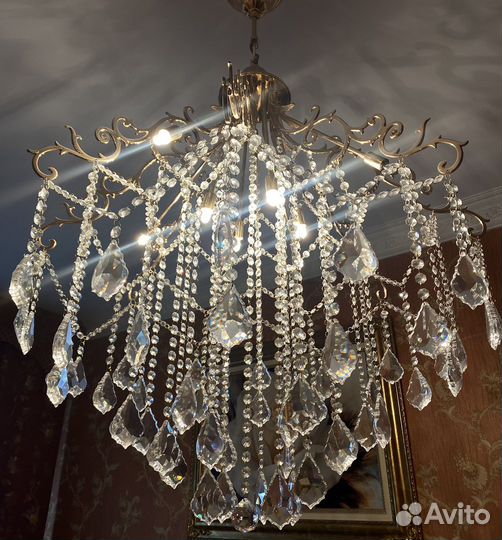 Люстра хрустальная
