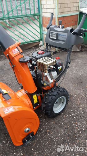 Снегоуборщик husqvarna st268er, состояние нового