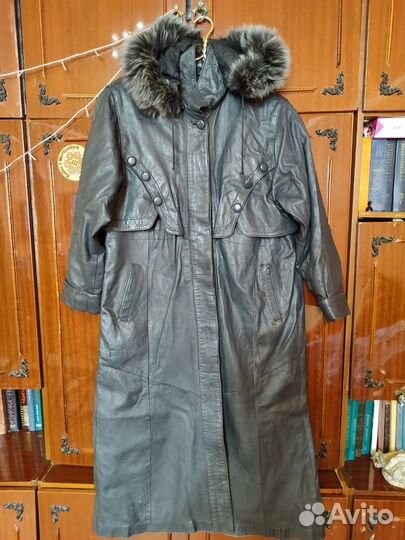 Плащ кожаный Турция