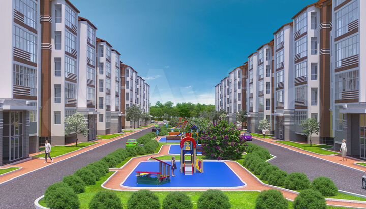 2-к. квартира, 70 м², 2/5 эт.