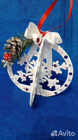 Поделка новогодняя. Новогоднее украшение