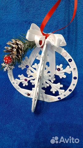 Поделка новогодняя. Новогоднее украшение