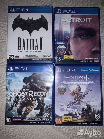 Игры для приставок ps4