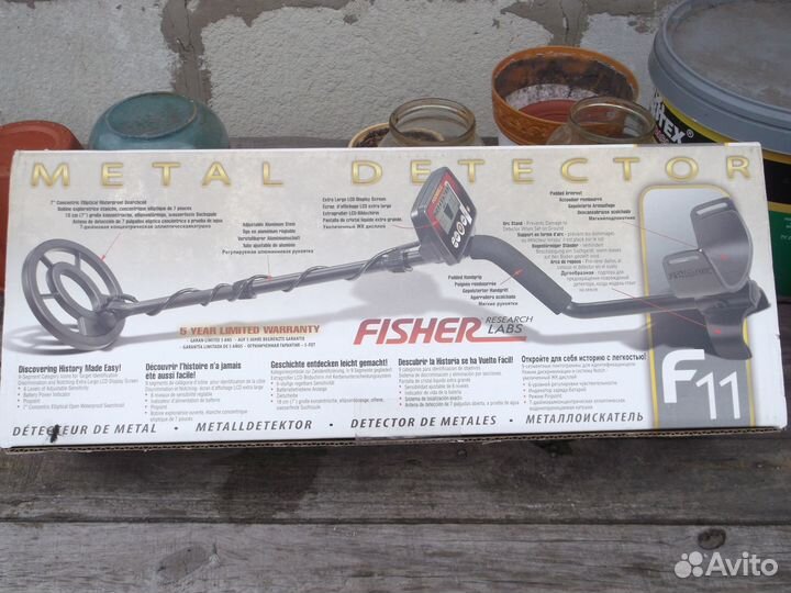 Металлоискатель fisher labs F11