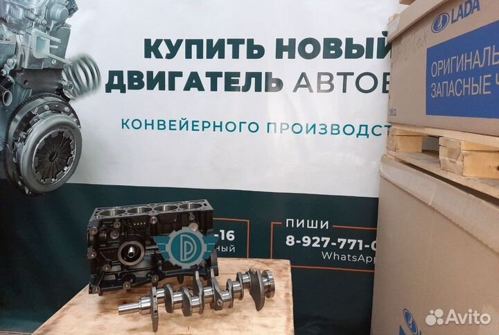 Блок цилиндров Ларгус Ниссан Рено + к/в