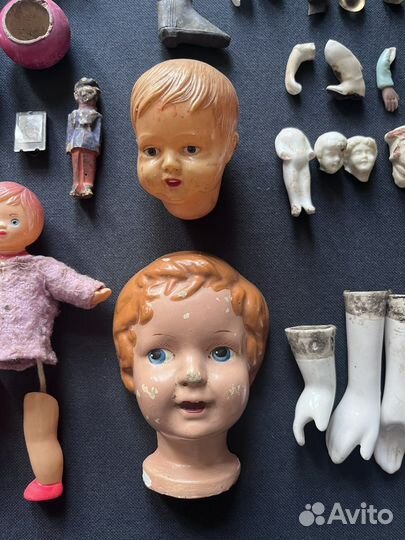 Старинные куклы, фарфор, донорство, посуда