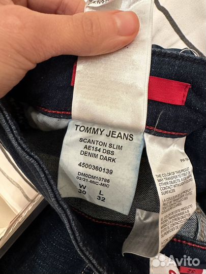 Новые мужские джинсы Tommy Jeans 30/32 оригинал