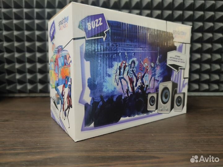 Колонки 2.1 SmartBuy buzz SBA-2600 + Пульт ду
