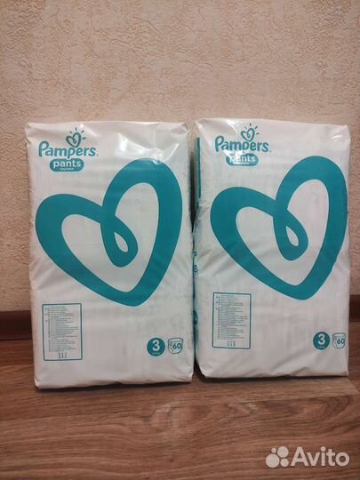 Трусики pampers 3