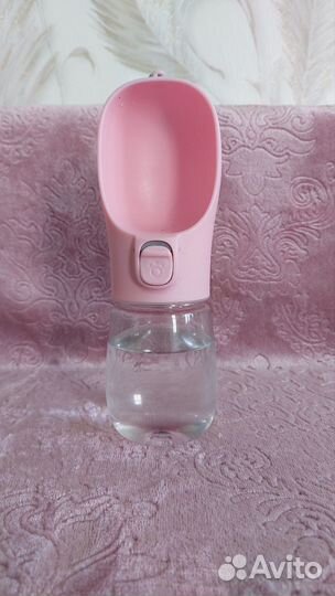 Переносная поилка для животных 300мл