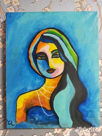 Авторская картина маслом, подарок