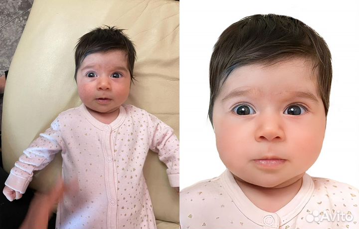 Фото ребенка на загранпаспорт