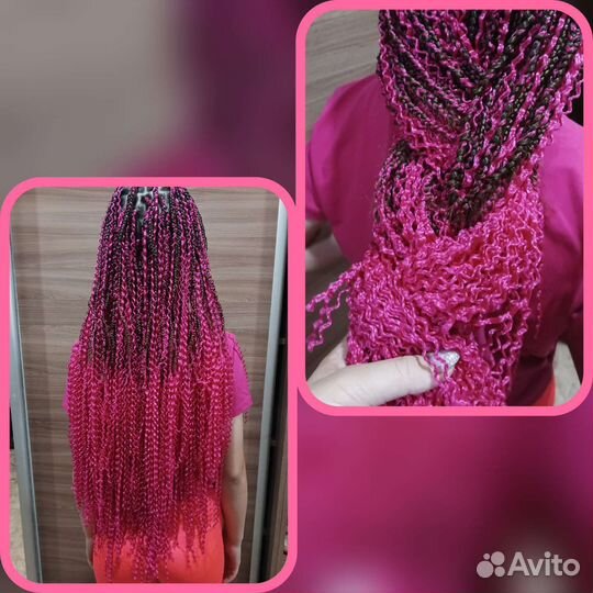 Плетение косичек зизи