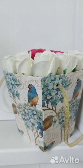 Букет из 11 мыльных роз