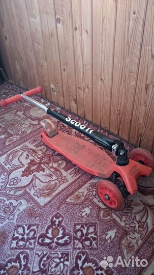Самокат детский трехколесный