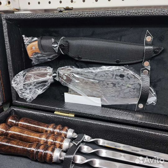 Подарочный набор для мужчины с шампурами