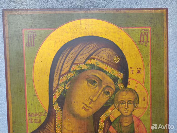 Икона Казанская Божья матерь