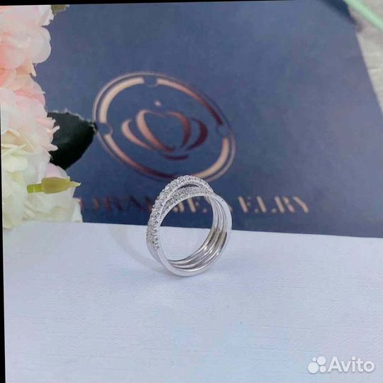 Кольцо Cartier Etincelle De Cartier Белое золото 0,81ct