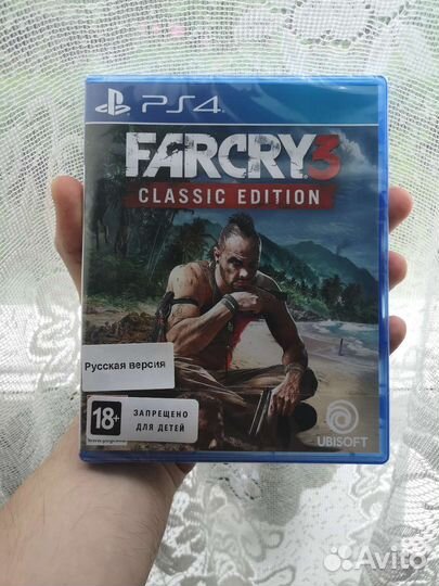 Новые Far cry 3 classic edition ps4/ps5 возм.Обмен